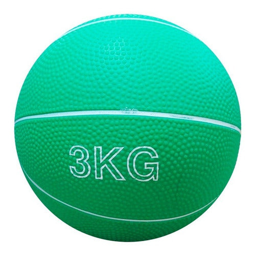 Pelota Medicinal Knex 3kg Rehabilitación Sin Pique 0