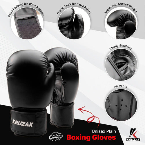 Kruzak - Boxing Gloves and Kickboxing Training Gloves 1