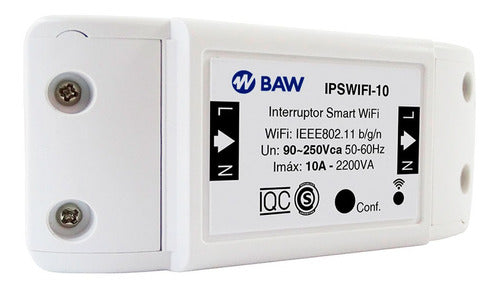 BAW Smart Timer Wifi Switch 220V 10A 0