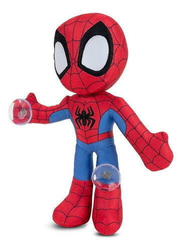 Peluche Spidey Con Ventosa Amazing Friends Universo Binario 1