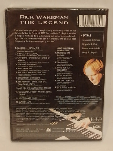 Rick Wakeman Live in Concert 2000 DVD Nuevo 1
