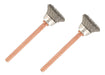 Dremel Stainless Steel Cup Brush Set X 2 - Model 531 0