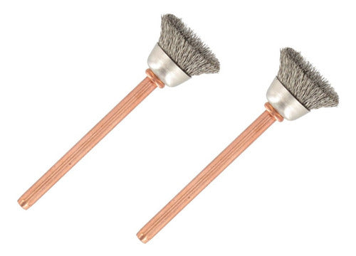 Dremel Stainless Steel Cup Brush Set X 2 - Model 531 0