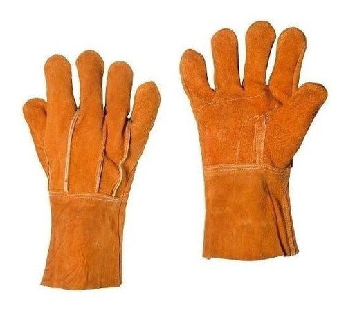 FOY Guantes De Cuero Largo 144151 0