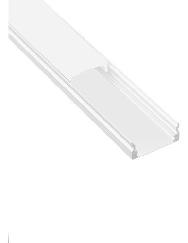 Aluminum Profile for Recessed or Surface Mount LED Strip - 2m - Demasled 20