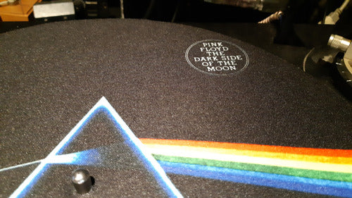 Pink Floyd Dark Side Of Moon Slipmat Paño Bandejas Espuma 5