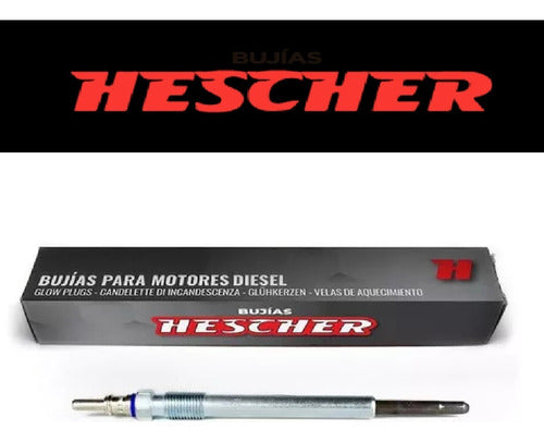 Kit X4 Bujía Precalentamiento Hc-547 Bujías Hescher 0