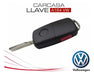 VW Carcasa Llave A164 - 5 Button Rectangular Blade 1