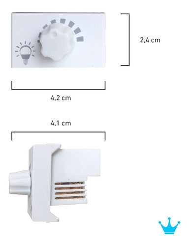 Dimmer for LED Lamp - Jeluz Line by Electronica Argentina 3