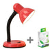 Everest Flexible Arm Desk Lamp with Bulb 2