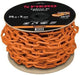 Ynter Industrial Orange Plastic Chain 8mm - 25m Roll 0