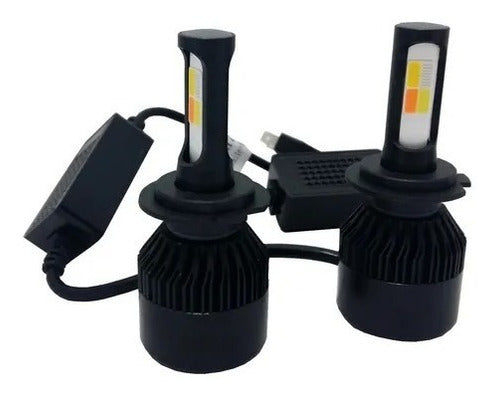 Kit Cree Led H7 9006 4 Colors X14 32000lm for Cars 7