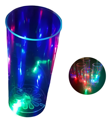 40 Vasos Luminosos Led ,  Cotillon Luminoso Led , Fluor !!! 0