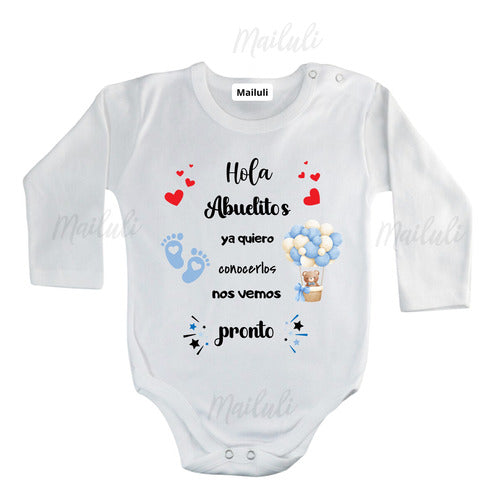 Mailuli Body Personalizado De Bebé + Caja Obsequio Regalo 5