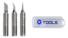 Kit 3 Puntas Para Cautin T-s, T-is, T-i G Tools My-900 1