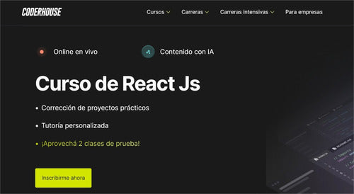 React JS Course - Coderhouse 0