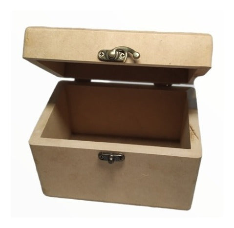 Jamesbox Cofre De Fibrofacil (MDF) Caja De 15x10x10 Cm 1