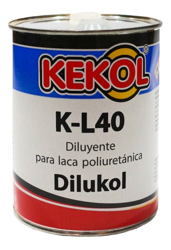 Kekol Diluyente Limpiador Laca Poliuretanica Kl-40 1L 0