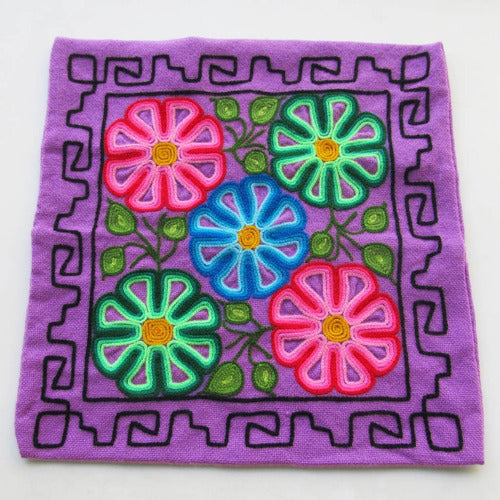 Mamakolla Andean Flowers Cushion Cover 3