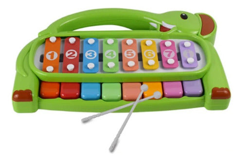 La Le Lu Xylophone and Baby Piano 2 in 1 0