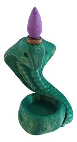 originales3d Cobra Snake Smoke Fountain 3D 0