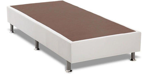 Cama Box Base Solteiro Courano Branco (78x20)ortobom 0