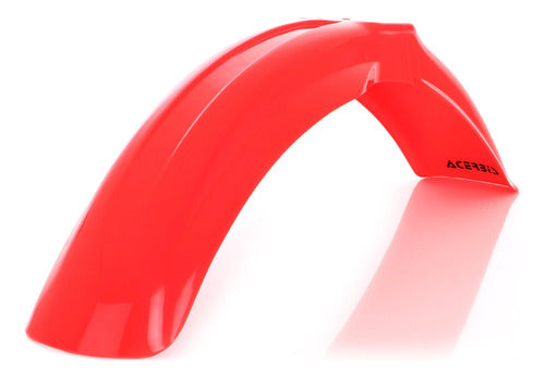 Acerbis Red Front Fender Honda CR 125 R 2T 1997 Cafe Race 0