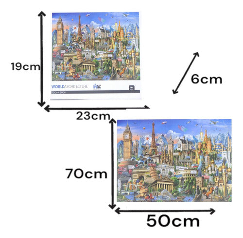 Faydi Rompecabeza Puzzle X 1000 World Architecture FD1000269 23 1