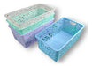 Ming Set of 6 Large Assorted Plastic Organizing Baskets 2