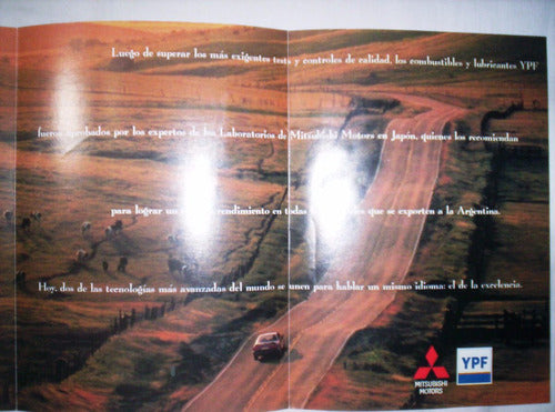 Folleto De Publicidad Combinada Mitsubishi-ypf 2