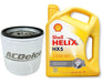 ACDelco Oil & Filter Kit Shell Helix 15W40 for Agile, Celta, Onix, Prisma 0