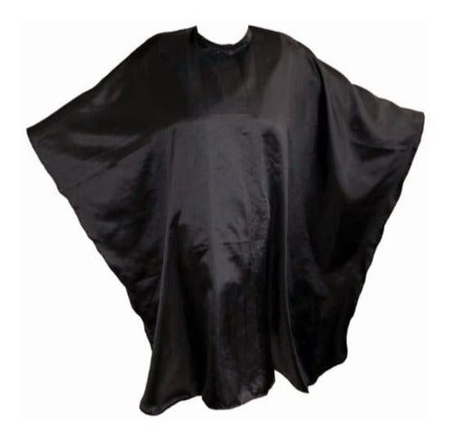 Set of 3 Silver Tint Hairdressing Capes 0
