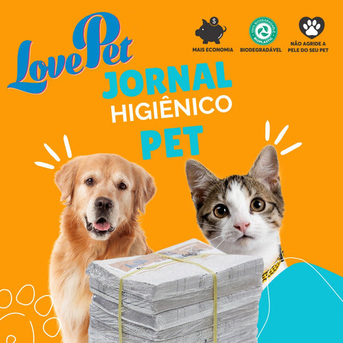 Jornal Pet-higiênico P/ Cachorros E Gatos - Kit 80 Unidades 6