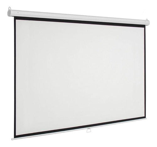 ZG Manual 100 Inch Projection Screen 16:9 0