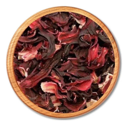 Chá De Flor De Hibisco Desidratado 250g  - Melhor Do Mercado 0