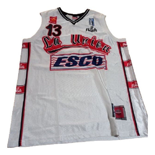 Flash Buzo Camiseta De Basquet Retro La Union N°13 XL 0