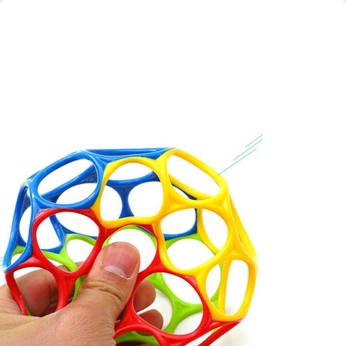 Bright Starts Pelota Plastica Agarre Flexible Suave Juguete Para Bebés 4