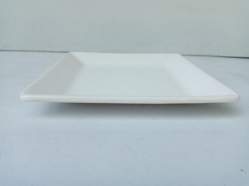 Plus Gourmet Square White Dinnerware Set X12 Pieces for 4 People 4