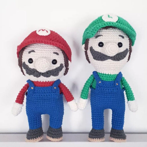 Pipelino Mario Bros Doll - Handmade Amigurumi 2