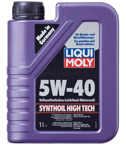 Liqui Moly 5W40 Synthoil High Tech 1 Liter Oil 0