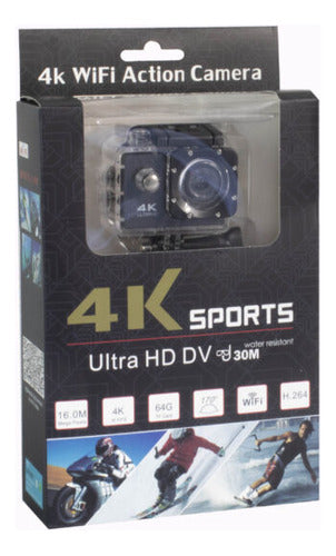 JTECH Camara Digital Sports 4K Ultra HD Resistente al Agua 1