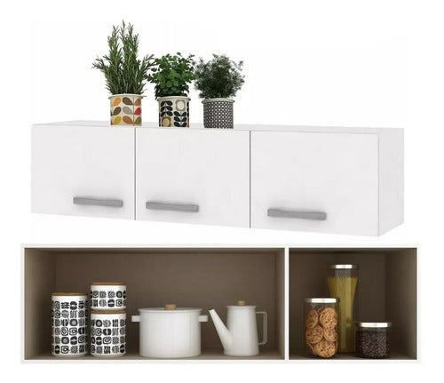 Muebles Web Kitchen Under-Counter and Wall Unit Combo in White 5