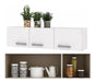 Muebles Web Kitchen Under-Counter and Wall Unit Combo in White 5