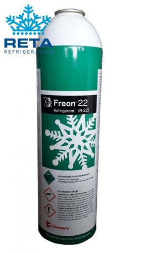 Dupont Chemours R22 Refrigerant Gas 1 Kg for Air Conditioning and Commercial Use 3