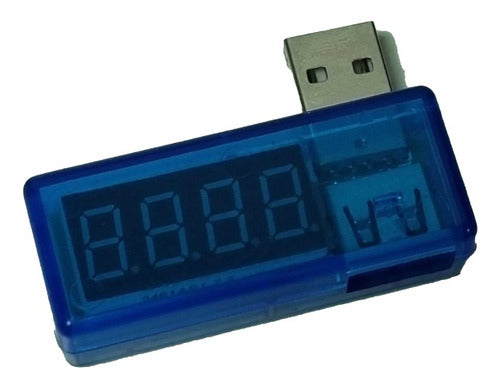 Educabot Tester Usb Voltimetro Amperimetro Analizador De Carga 0