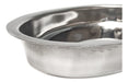 Deep Oval Stainless Steel Vegetable Serving Dish 29x19cm 3