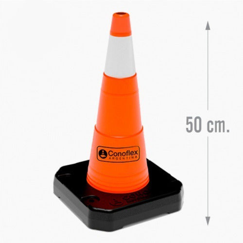 50cm Traffic Cone Orange City COF2050-1R 1