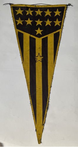 Antiguo Banderín Peñarol, Estrella, Tela Mancha Atrás Bu1 0