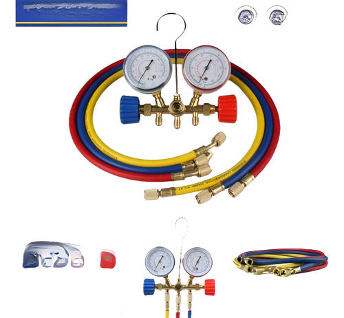 R134a R12 R22 R502 Hvac Aire Acondicionado Refrigeración Dia 0