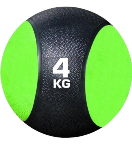 Pelota Medicinal 4 Kg Medicine Ball Balon C/pique 0